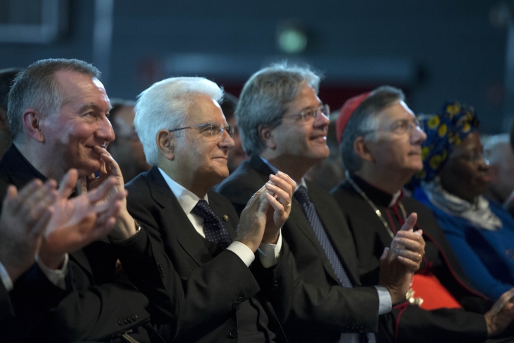 Il Presidente della Repubblica Sergio Mattarella al convegno dei "Medici con l'Africa - CUAMM"