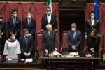 Il Presidente della Repubblica pronuncia la formula del giuramento