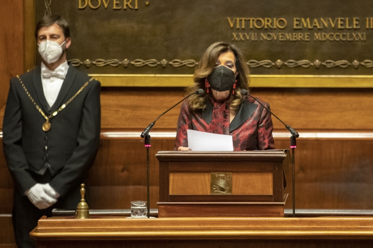 Il Presidente del Senato della Repubblica Maria Elisabetta Alberti Casellati, in occasione della Celebrazione del Giorno del Ricordo delle Foibe e dell’Esodo Giuliano-Dalmata
