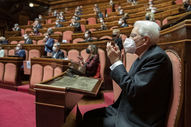 Il Presidente Sergio Mattarella al Senato della Repubblica, in occasione della Celebrazione del Giorno del Ricordo delle Foibe e dell’Esodo Giuliano-Dalmata
