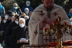 Il Presidente Mattarella ha partecipato alla messa presso la Basilica di Santa Sofia di Roma