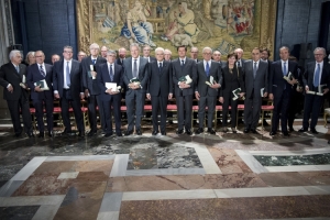 Il Presidente Sergio Mattarella in occasione della cerimonia 
