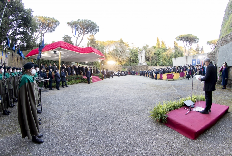 Il Presidente Sergio Mattarella alla cerimonia commemorativa del 78° anniversario dell’eccidio delle Fosse Ardeatine