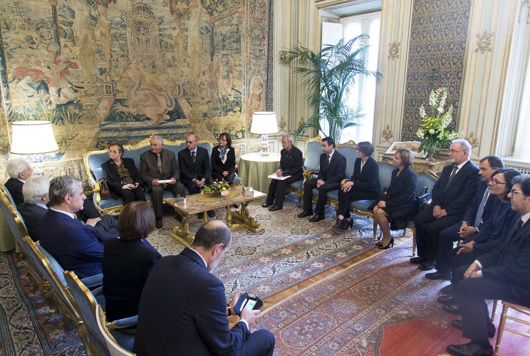 Il Presidente Sergio Mattarella  Rita Fossaceca