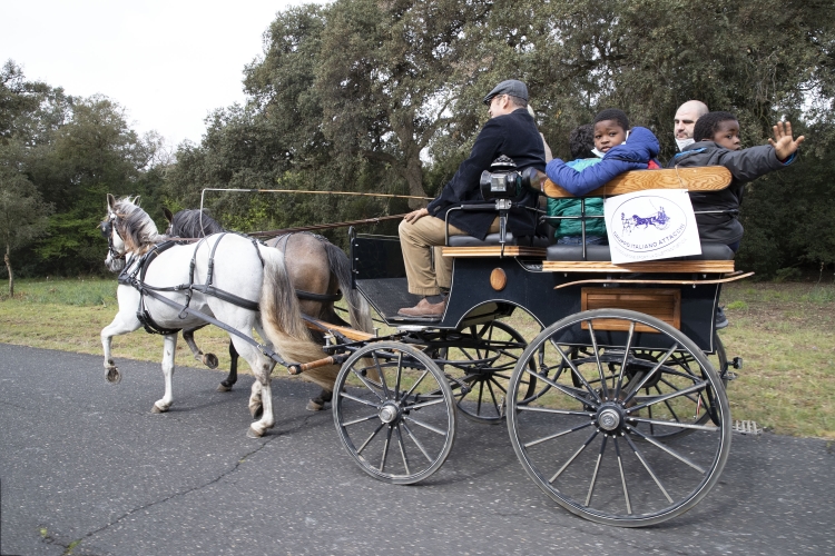 Giornata evento a Castelporziano "Tutti in Carrozza"   
