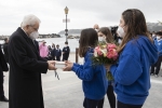 Mattarella al borgo della Corricella