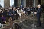 Intervento del Presidente Mattarella alla cerimonia di presentazione dei candidati ai Premi “David di Donatello” per l’anno 2022