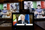 Collegamento  del Presidente Mattarella con Samantha Cristoforetti dalla Stazione spaziale Internazionale