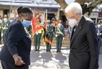 Il Presidente Mattarella al Palazzo dell’Assemblea della Repubblica
