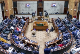 Il Presidente della Repubblica Sergio Mattarella in occasione dell'intervento all'Assemblea Nazionale dello Zambia