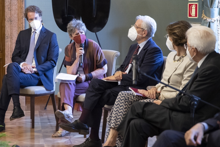 Il Presidente della Repubblica Sergio Mattarella incontra una delegazione del Comitato scientifico della Fondazione Vittorio Occorsio 
