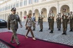 Il Presidente del Senato Casellati arriva al Quirinale