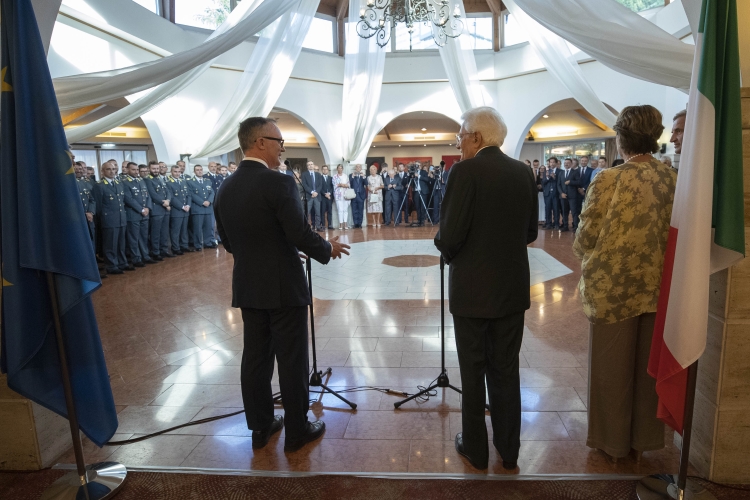Il Presidente della Repubblica Sergio Mattarella incontra  una rappresentanza della collettività italiana
