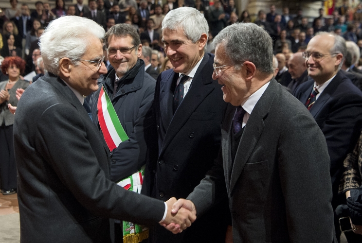 Mattarella a Bologna