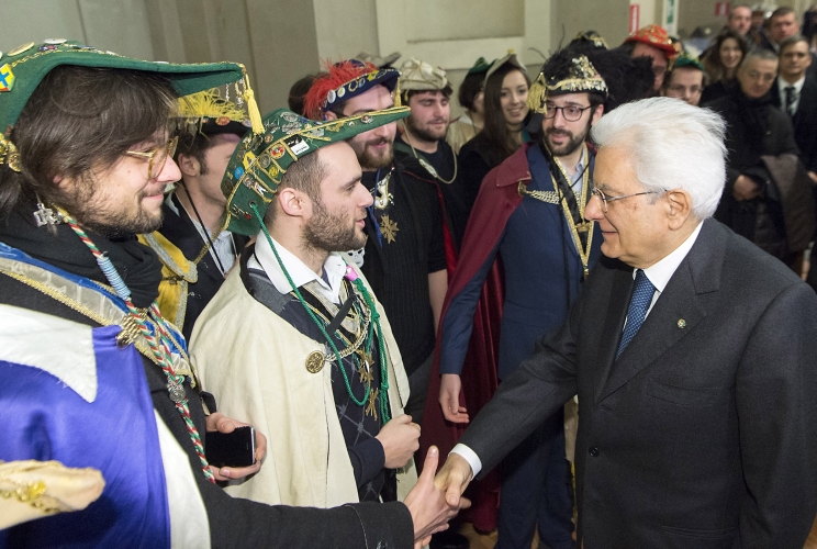 Mattarella a Bologna