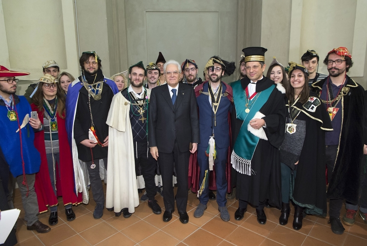 Il Presidente Sergio Mattarella a Bologna