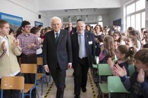 Il Presidente della Repubblica Sergio Mattarella alla Scuola Statale Italiana di Atene