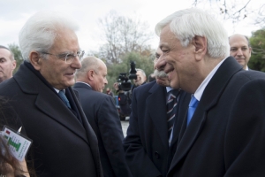Il Presidente Sergio Mattarella visita ad Atene il Museo dell'Acropoli