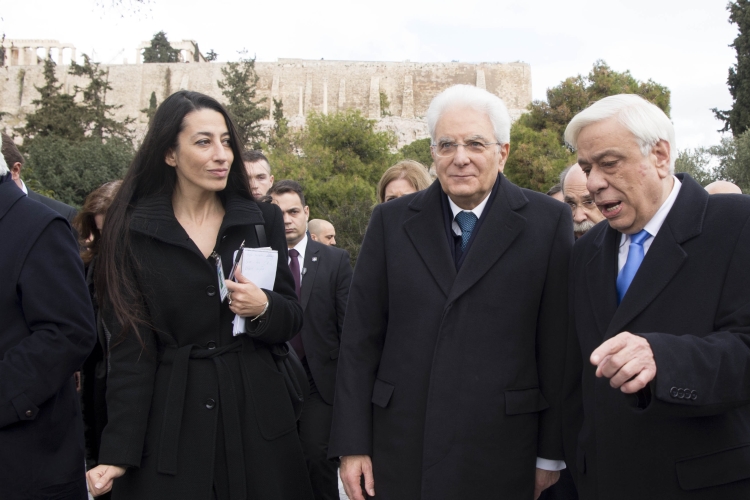 Il Presidente Sergio Mattarella visita ad Atene il Museo dell'Acropoli 
