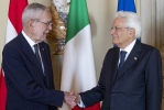 Il Presidente Mattarella incontra il Presidente Federale della Repubblica d’Austria, S.E. il Signor Alexander Van der Bellen