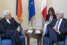 Mattarella incontra il Presidente della Repubblica Federale di Germania