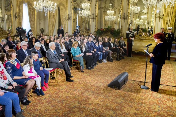 Il Presidente Sergio Mattarella celebrazione del "Giorno della Memoria"