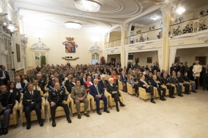 Il Presidente della Repubblica Sergio Mattarella in occasione della cerimonia d’inaugurazione dell’anno accademico-scolastico 2022/2023 degli Istituti di formazione militare dell’Esercito 
