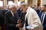  Visita del Presidente Mattarella al Tempio Maggiore in occasione del 40° anniversario dell’attentato del 9 ottobre 1982 