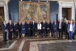 Cerimonia di consegna delle insegne di Cavaliere dell’Ordine “Al Merito del Lavoro” ai Cavalieri del Lavoro nominati il 2 giugno 2022.