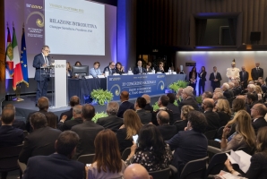 Il Presidente Sergio Mattarella nel corso del XXXV° Congresso dell’Associazione Nazionale Magistrati dal titolo “Diritti e giurisdizione al tempo della ripresa”