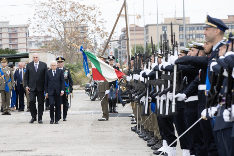 Il Presidente della Repubblica Sergio Mattarella al Sacrario dei Caduti d’Oltremare  
