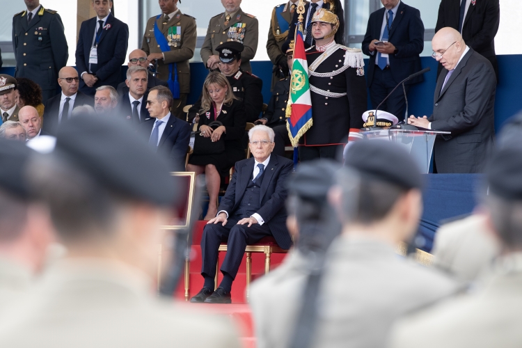 Il Presidente della Repubblica Sergio Mattarella a Bari, in occasione del Giorno dell’Unità Nazionale e Giornata delle Forze Armate 
