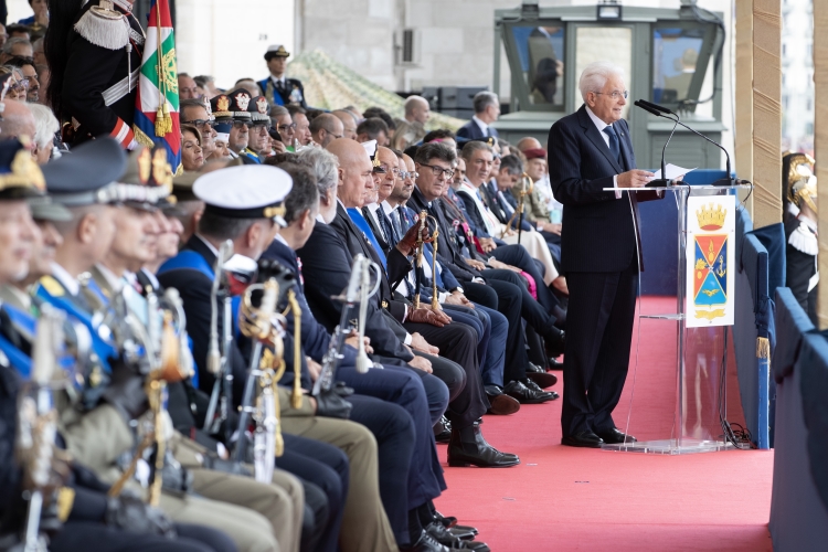 Il Presidente della Repubblica Sergio Mattarella a Bari, in occasione del Giorno dell’Unità Nazionale e Giornata delle Forze Armate 
