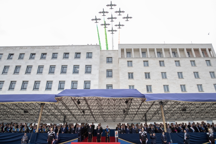 Il Presidente Sergio Mattarella in occasione del Giorno dell’Unità Nazionale e Giornata delle Forze Armate 