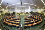 Il Presidente Mattarella alla cerimonia di Intitolazione dell’Aula Bunker della casa circondariale Calogero Di Bona “Ucciardone” a Giovanni Falcone e Paolo Borsellino