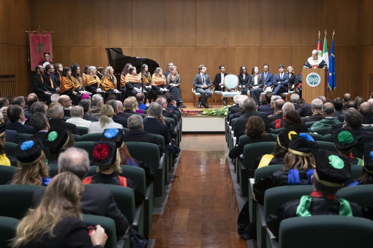 Il Presidente della Repubblica Sergio Mattarella alla cerimonia d’inaugurazione dell’anno accademico 2022/2023 dell’Università degli studi dell’Insubria
