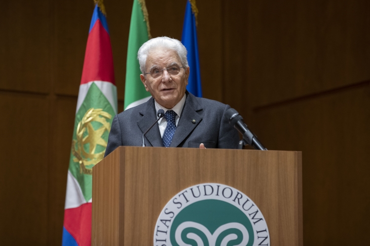 Il Presidente della Repubblica Sergio Mattarella a Varese alla cerimonia d’inaugurazione dell’anno accademico 2022/2023 dell’Università degli studi dell’Insubria

