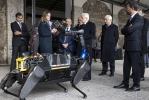 Il Presidente Mattarella visita i  padiglioni espositivi alla prima edizione delle Giornate Inail “Scienza e Ricerca per la sicurezza”
