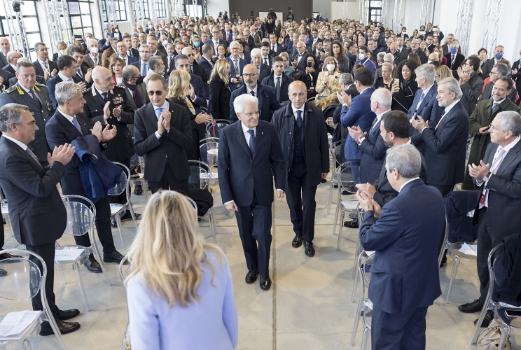 Il Presidente Sergio Mattarella in occasione delle prima edizione delle Giornate Inail “Scienza e Ricerca per la sicurezza” 