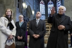Mattarella visita la Collegiata Münster