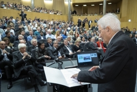   Il Presidente della Repubblica Sergio Mattarella al Politecnico federale di Zurigo