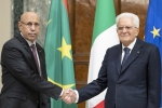 Mattarella riceve S.E. il Signor Mohamed Ould Cheikh El Ghazouani, Presidente della Repubblica Islamica di Mauritania