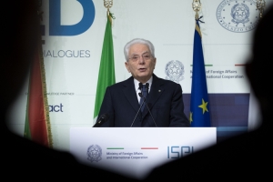 Intervento del Presidente della Repubblica alla cerimonia di apertura della VIII edizione della Conferenza Internazionale Rome MED Dialogue