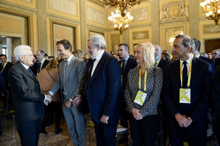   Il Presidente della Repubblica Sergio Mattarella alla prima edizione de “L’Italia delle Regioni”