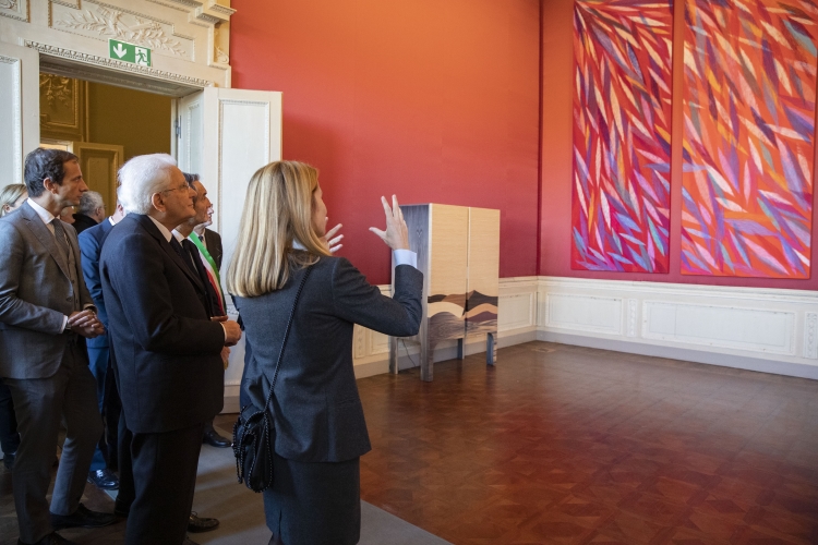 Il Presidente della Repubblica Sergio Mattarella alla prima edizione di “L’Italia delle Regioni – Festival delle Regioni e delle Province autonome”  
