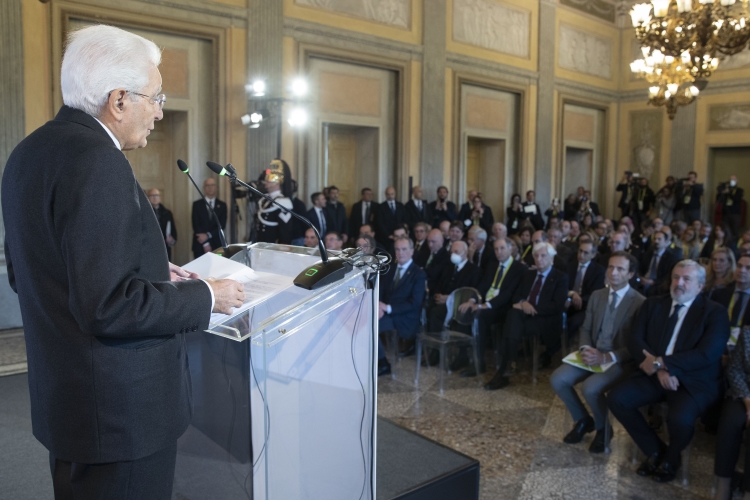 Il Presidente della Repubblica Sergio Mattarella alla prima edizione di “L’Italia delle Regioni – Festival delle Regioni e delle Province autonome”  
