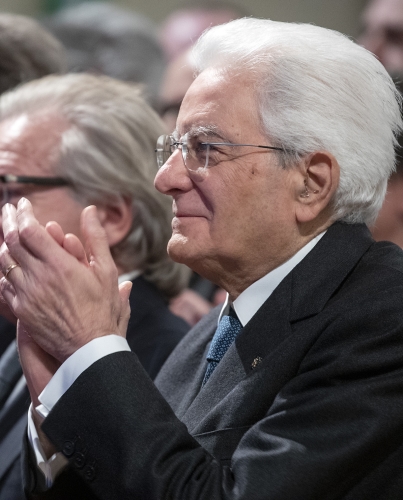  Il Presidente della Repubblica Sergio Mattarella in occasione della cerimonia di inaugurazione di Bergamo Brescia capitale italiana della cultura 2023

