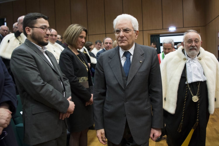 Il Presidente Sergio Mattarella dell'Anno Accademico 2016/2017 dell'Università della Calabria 