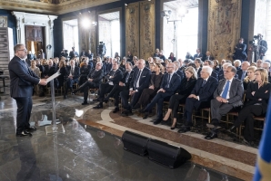 Il Presidente Sergio Mattarella in occasione della celebrazione del Giorno della Memoria