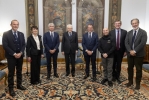 Il Presidente Mattarella incontra il Ministro per lo Sport e i Giovani  con una delegazione di Sport e Salute 